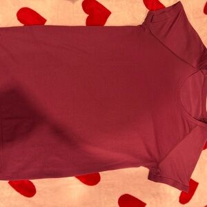 Lululemon Maroon Short Sleeve T-Shirt